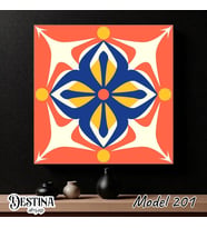 Destina Ahşap Mandala Boyama Seti-Ahşap Boyama-Model 201-23cm*23cm