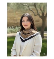 Desenli Fular Estacraft Şal Bandana 70x70cm (Karışık)