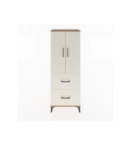 Hyperion Dolap 3 Raflı 2 Çekmeceli 2 Kapaklı 60x44x163 Çam-Aytaşı