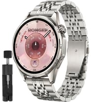 Huawei ile Uyumlu Prestige Model 22mm Çelik Kordon GT6/GT6 Pro/GT5/GT5 Pro/GT4/GT3/GT3 Pro/GT2/GT2 Pro 46mm için Katlanır Toka Mekanizmalı Paslanma Yapmayan Metal GT6 46mm Kordon