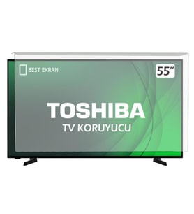 Toshiba 55QL5D63DT Tv Ekran Koruyucu - Toshiba 55" inç Kırılmaz Ekran Koruyucu