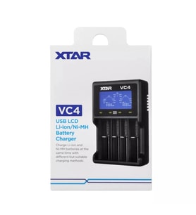 Xtar VC4 Dörtlü Li-ion / NI-CD / NI-MH Pil Şarj