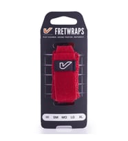 Gruv Gear FW-1PK-RED-LG FretWrap Kırmızı (Large) 6-7 Telli Bas ve 7-8 Telli Gitar Uyumlu, İstenmeyen Titreşimleri Keser, Susturucu Bant