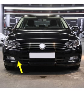 VW Passat B8 2015-2019 Ön Sağ Sis Farı Çerçevesi Kromsuz 3G0854662