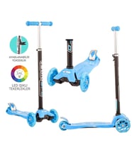 Mavi Twist Işıklı Scooter