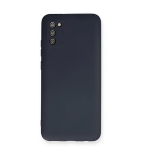 Galaxy A03s Kılıf Nano İçi Kadife - Lacivert