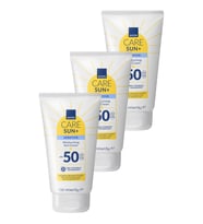 SUN+ PROTECT Hassas Ciltler İçin Nemlendirici Güneş Kremi SPF 50 150 Ml. Üçlü Paket