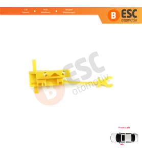 Fiat Ducato 230 244 Peugeot Boxer Citroen Jumper Relay 1994-2006 İçin Manuel Ön Sol Cam Kriko Klipsi