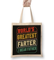 Worlds Greatest Farter 02 Bez Çanta Uzun Saplı