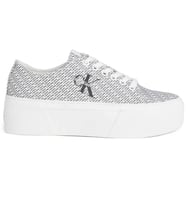 Calvin Klein Jeans Hamilton Women White Sneaker Kadın Günlük Spor Ayakkabı Beyaz