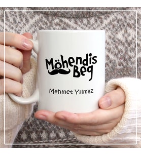 Kişiye Özel Mühendis Kupa Bardak