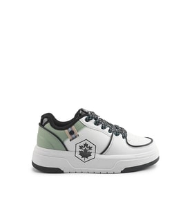 Lumberjack A102021849 5W Sempre 5PR Kadın Klasik Sneaker Beyaz - Yeşil