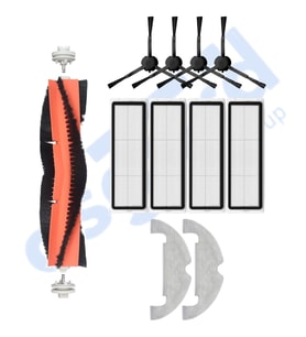 XİAOMİ MOP 2 ULTRA – X10 Uyumlu 1 Ana Fırça 4 Yan Fırça 4 Filtre 2 Mop PKT-iasgf0001293