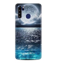 Reeder P13 Blue Max Kılıf Desenli Silikon Great Moon