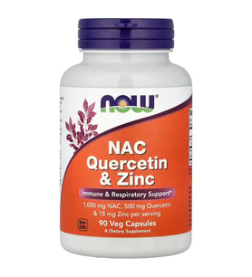 N-acetyl-c - Quercetin & Zinc │ 1,000mg N-, 500mg Quercetin & 15mg Zinc │ 90 Capsules