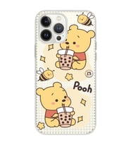 Iphone 12 PRO Uyumlu Winnie The Pooh Tasarımlı Şeffaf Telefon Kılıfı