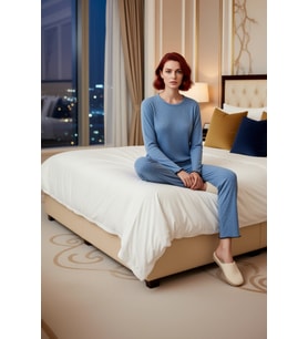Kadın Çiçekli Lounge Pijama Seti Fonksiyonel Dayanıklı Kaliteli Konforlu Estetik Premium Şık