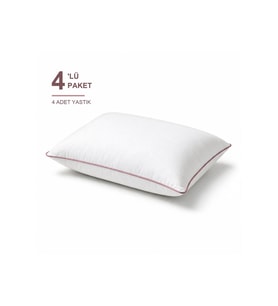 Cloud Support Biyeli Yastık 4'li Paket 50x70 cm 1200 gr Boncuk Silikon Elya