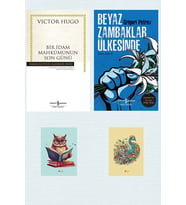 Bir İdam Mahkumunun Son Günü - Beyaz Zambaklar Ülkesinde - İş Bankası Yayınları - Not Defterli Seti (Renksiz)