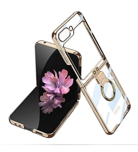 Galaxy Z Flip 6 Kılıf Zore Yüzüklü Kıpta Kapak