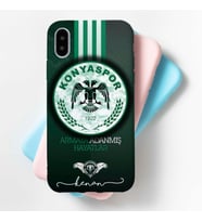 Kişiye Özel İsim Baskılı Konyaspor Tasarımlı Telefon Kılıfı 0,7 mm Kaliteli Kılıf (tüm telefon modelleri)