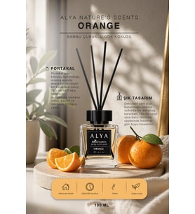 Nature's Scents Orange Bambu Çubuklu Oda Kokusu- Portakal Kokusu