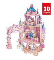 Cubic Fun Prenses Gizli Bahçe Şatosu 3D Puzzle