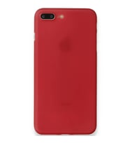 Apple iPhone 8 Plus Kılıf PP Ultra İnce Kapak - Kırmızı