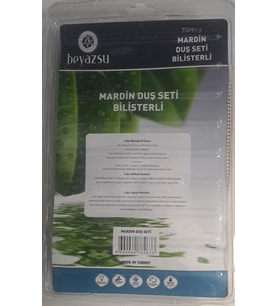 BEYAZSU MAFSALLI LÜX DUŞ SETİ - DUŞ TAKIMI - MARDİN - BLİSTER AMBALAJ