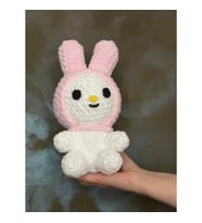 My Melody El Emeği Oyuncak Melody Örgü Karakter Oyuncak (Pembe-Beyaz)