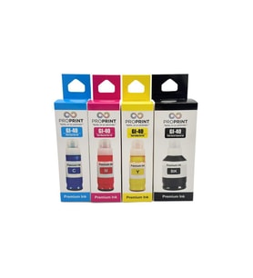 ProPrint Canon GI-40 Muadil Mürekkep Seti 4 Renk Siyah 170ML Renkliler 70 ML - G5040
