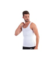 ÖDÜL 6200 ERKEK DİKİŞSİZ KORSE BEYAZ ATLET