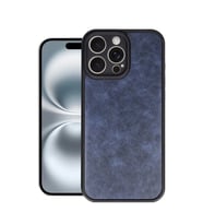 Apple iPhone 16 Pro Kılıf Aras Deri Kapak - Lacivert