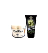 Variflex 100 ml Bacak Varis Kremi + İbn-i Sina Çörek Otu Kremi 50 ml Kas Eklem ve Fıtık Ağrılarına Rahatlatıcı Masaj Kremi