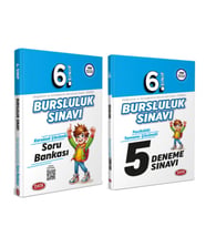 Data Yayınları 6. Sınıf Bursluluk Sınavı Soru Bankası ve Deneme Seti 2 Kitap