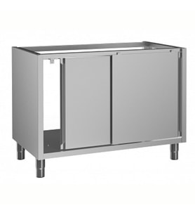 Electrolux Professional Evyeli Üst Tabla Altı İçin Kayar Kapılı Alt Dolap, Üst Tablasız - 1200 Mm RSAU1200SD
