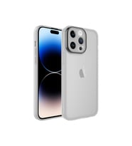 Apple iPhone 14 Pro Max Uyumlu Kılıf Kamera Korumalı Transparan Zore Post Kapak (Renksiz)