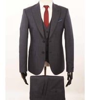 Jan Carlucci Slimfit Yelekli Drop 6 Takım (Lacivert)