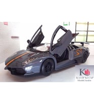 MotorMax Lamborghini Murcielago LP 670-4 Koyu Gri 1:24 Model Araba