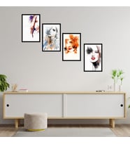 4 Parçalı Çerçeve Görünümlü Mdf Tablo 04