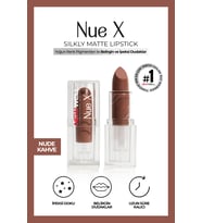 Nue X Silkly Matte Lipstick Nude Kahve 04