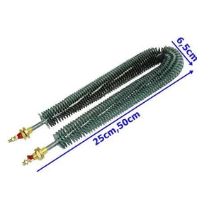 U Tipi Rekorlu Serpantinli Selpantin Rezistans Özel Üretim Yapilr 50cm - 1000Wat (Metal)