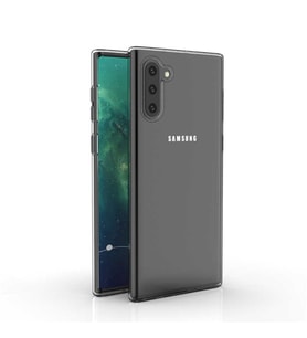 Samsung Galaxy Note 10 Uyumlu Kılıf Zore Süper Silikon Kapak (Renksiz)