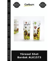 Özel Üretim Hediyelik Bar Sunum Koleksiyon Yöresel Shot Bardak ALK1573