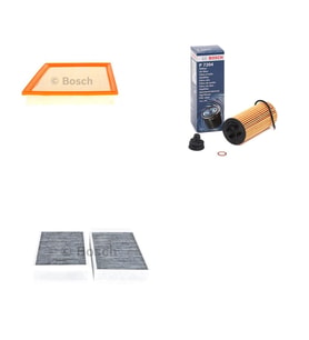 Bosch Filtre Bakım Seti Mini Cooper F57 1.5 D 116 Beygir 2016+ Dizel Hava + Yağ F. + Polen Filtre Bosch