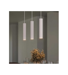 MYLİGHTS beyaz ada üstü led avize os-ram ledli 3000k üçlü led avize