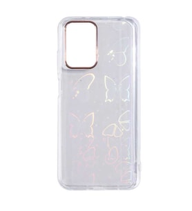 Xiaomi Redmi 10 Kılıf Zore Sidney Desenli Parlayan Fosforlu Kılıf Butterfly No2