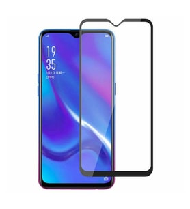 Oppo A91 Uyumlu Ön Koruma Mat Seramik Nano Ekran Koruyucu (Siyah)