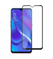 Oppo A91 Uyumlu Ön Koruma Mat Seramik Nano Ekran Koruyucu (Siyah)