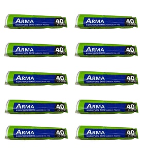Arma Naylon Tadilat Boya Koruyucu Örtü Poşet Folyo - 4x10 Metre - 40 m2 - 10 Paket